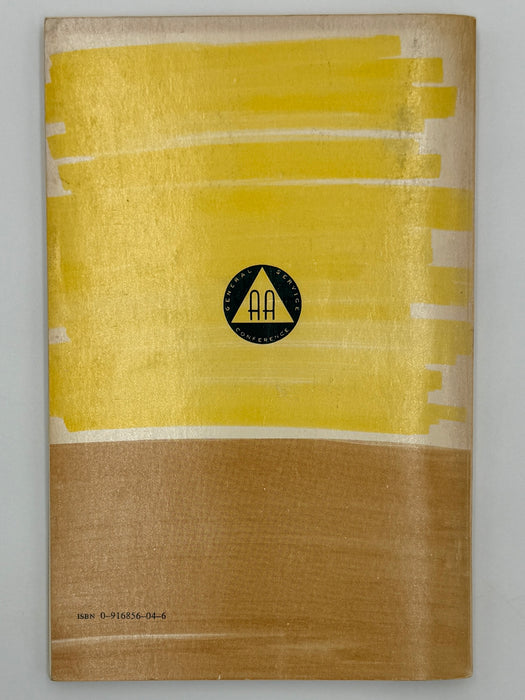 Living Sober - Sixth Printing from 1981