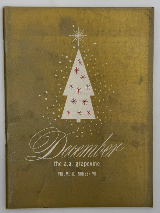 AA Grapevine from December 1952