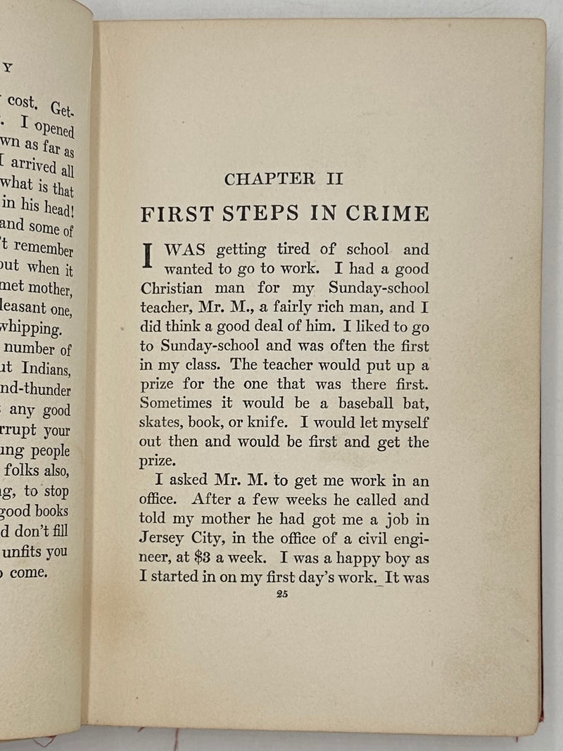 Dave Ranney or Thirty Years on the Bowery: An Autobiography - 1910