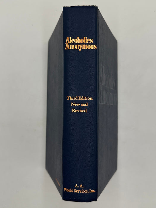 Alcoholics Anonymous Third Edition First Printing from 1976 with ODJ