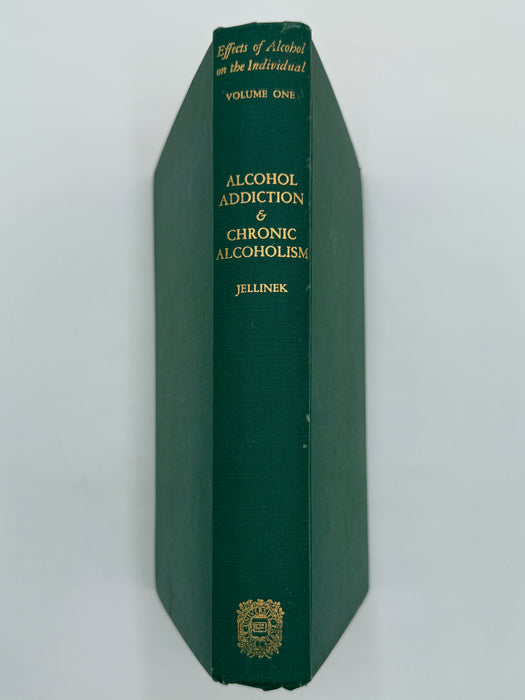 Alcohol Addiction and Chronic Alcoholism by E. M. JELLINEK