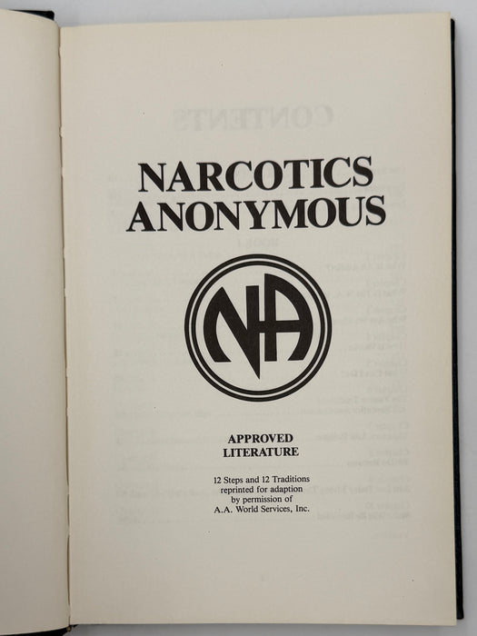 Narcotics Anonymous Second Edition from 1982
