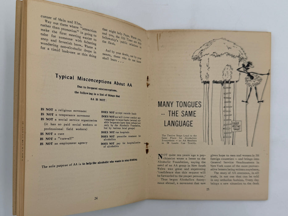 AA Grapevine from November 1951 - The Traditions Recovery Collectibles