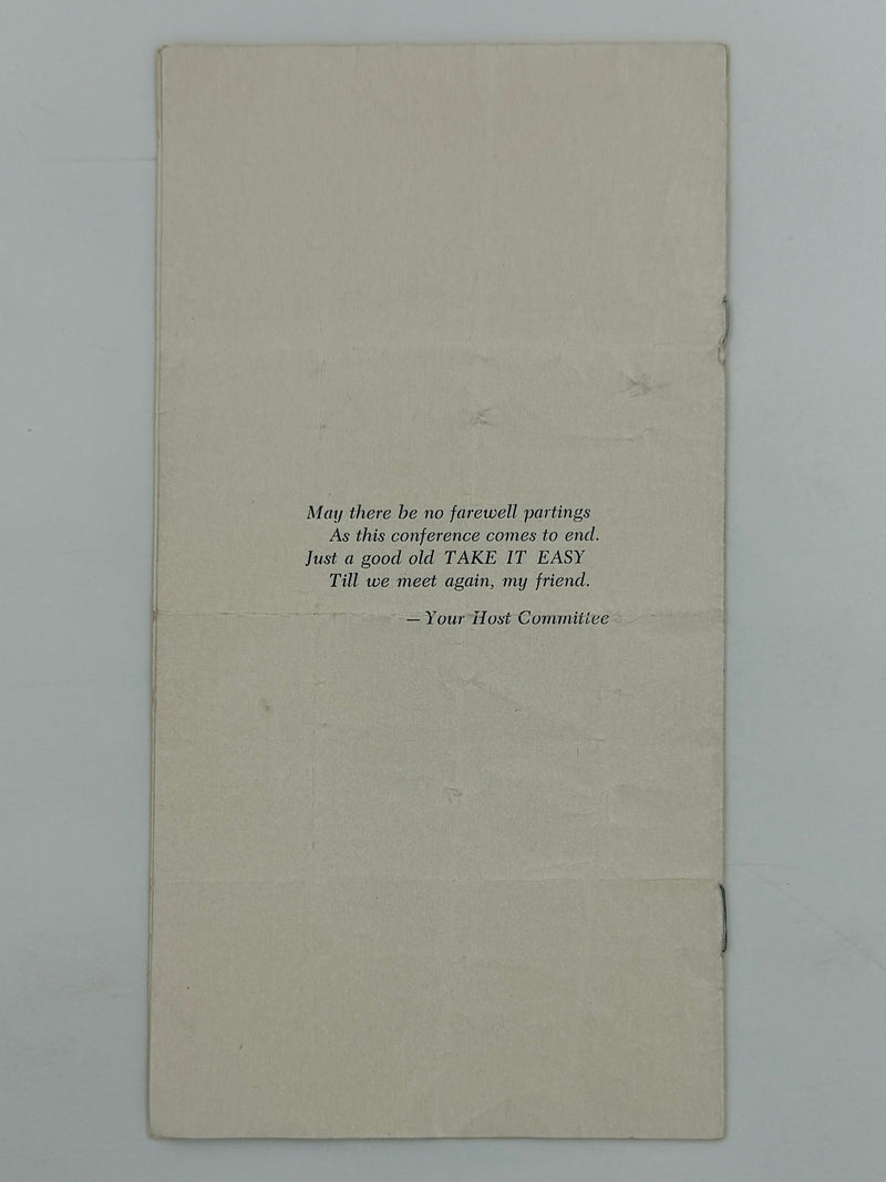 1955 A.A. Tri-State Conference — 8th Annual Program — Colorado Springs, Colorado