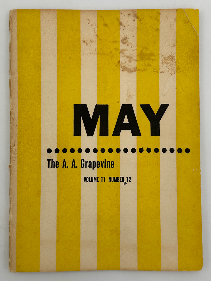 AA Grapevine from May 1955 Recovery Collectibles