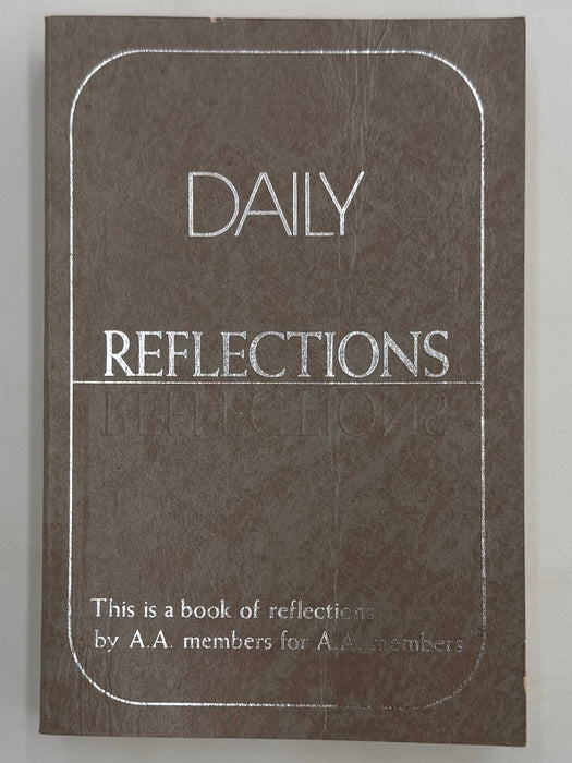 Daily Reflections - First Printing from 1990