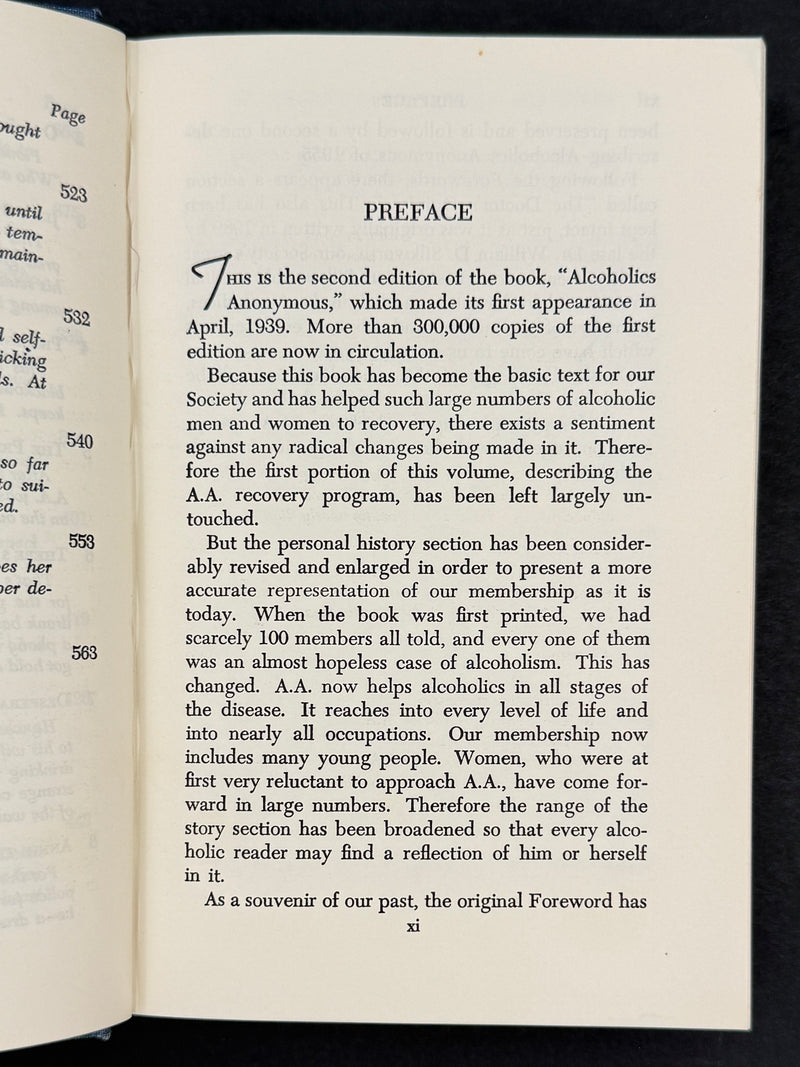 Alcoholics Anonymous — Second Edition, Fourteenth Printing (1973)