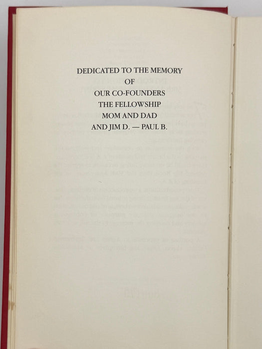 Alcoholics Anonymous 50th Anniversary First Edition by CTM Recovery Collectibles