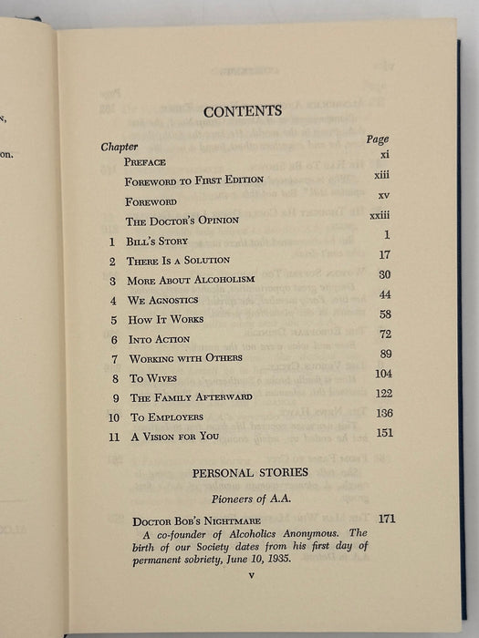 Alcoholics Anonymous Second Edition 6th Printing from 1963 - ODJ