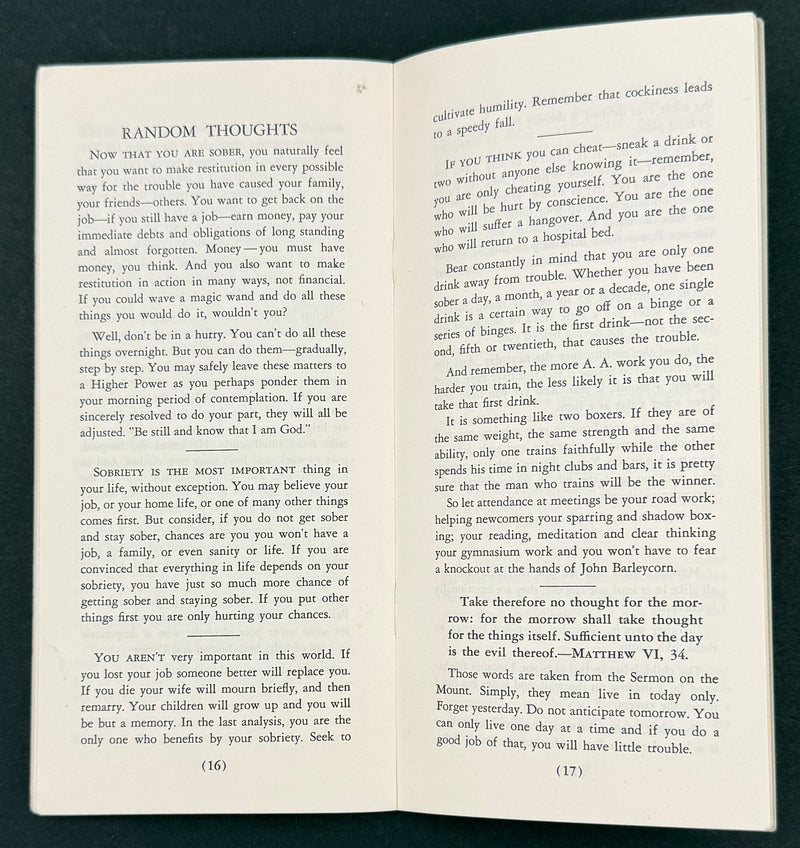 A Manual for Alcoholics Anonymous | Third Edition — Akron Group No. 1 “King School Group”