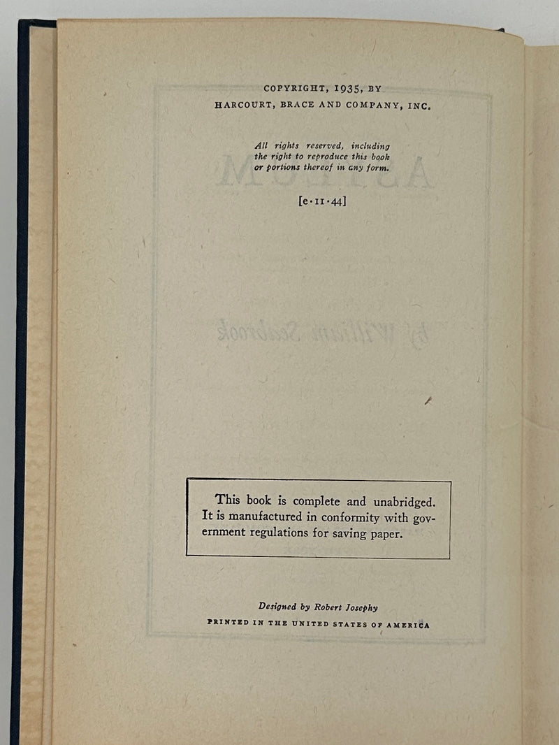 Asylum by William Seabrook from 1935