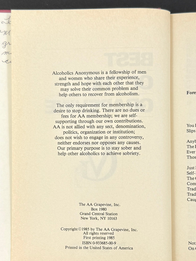 The Best of the Grapevine Collection — Four-Book Set (1985–2005)