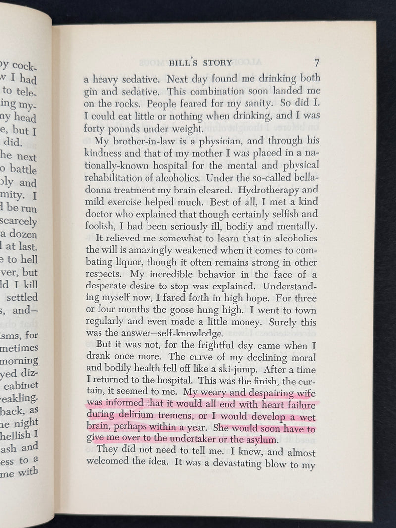 Alcoholics Anonymous — Second Edition, Second Printing (c. 1957)