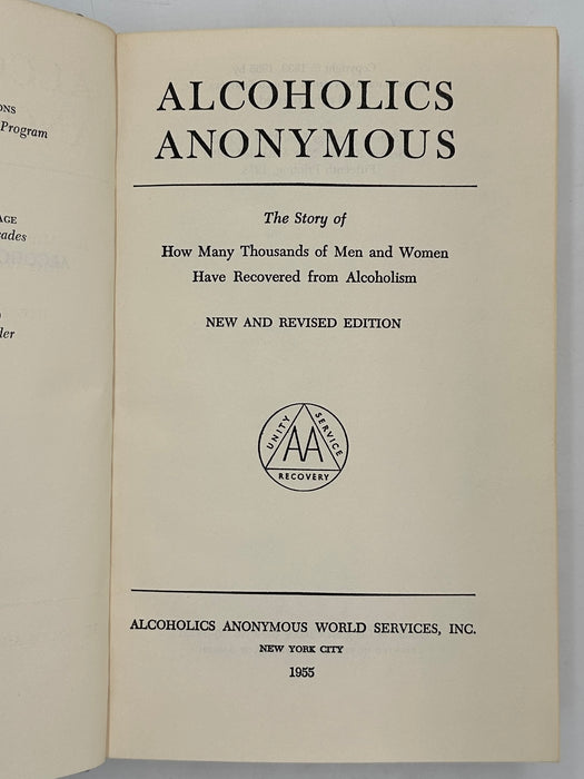 Alcoholics Anonymous 2nd Edition 15th Printing from 1973 - ODJ