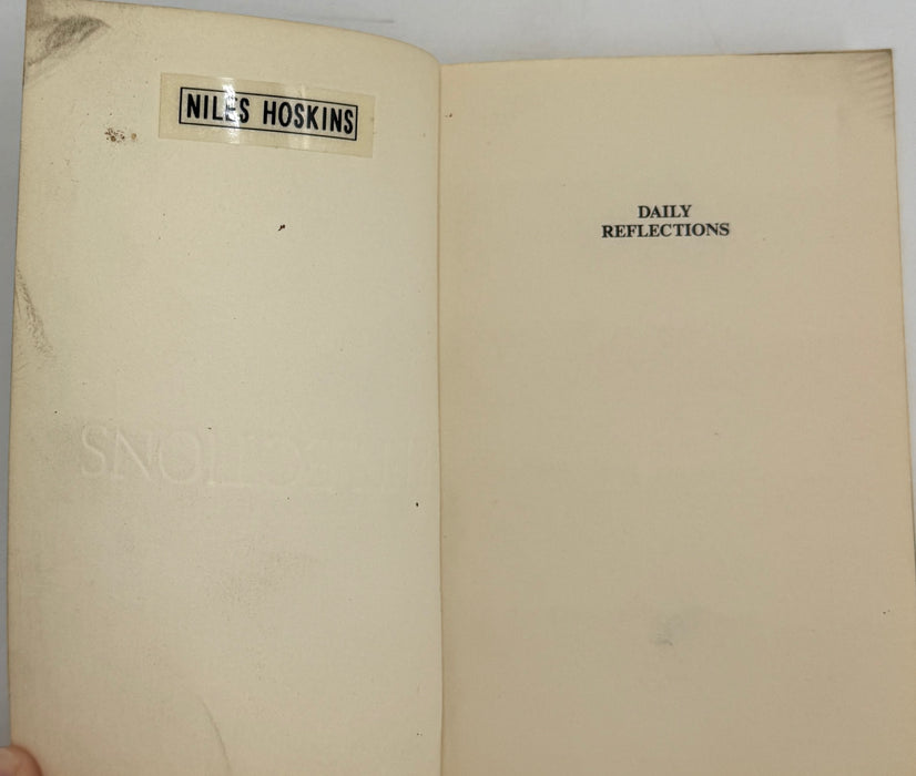 Daily Reflections - First Printing from 1990