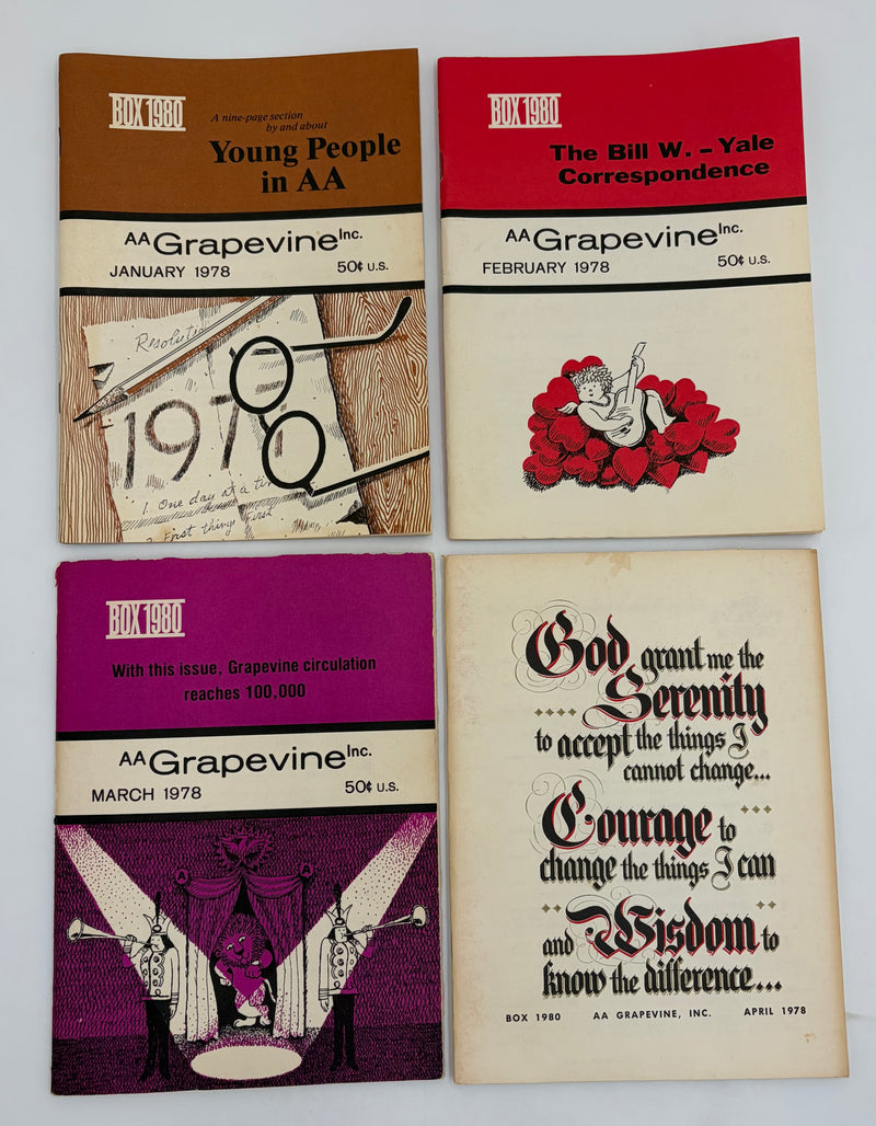 AA Grapevine Complete Set 1978