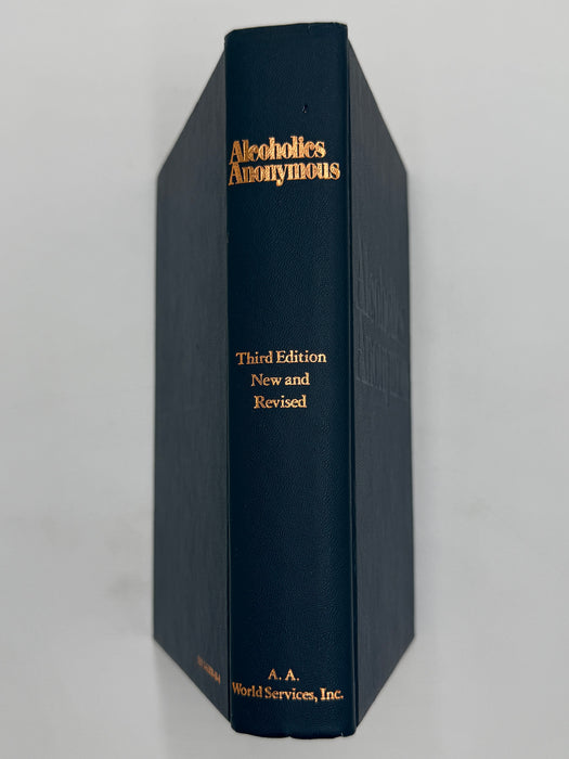 1976 Alcoholics Anonymous Big Book – Third Edition, First Printing – (ODJ)