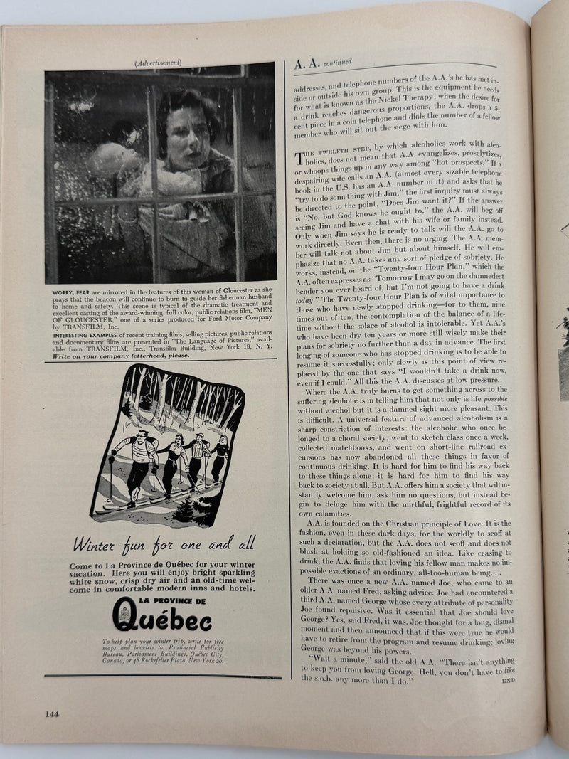 Fortune Magazine - February 1951 - Alcoholics Anonymous: A Uniquely American Phenomenon