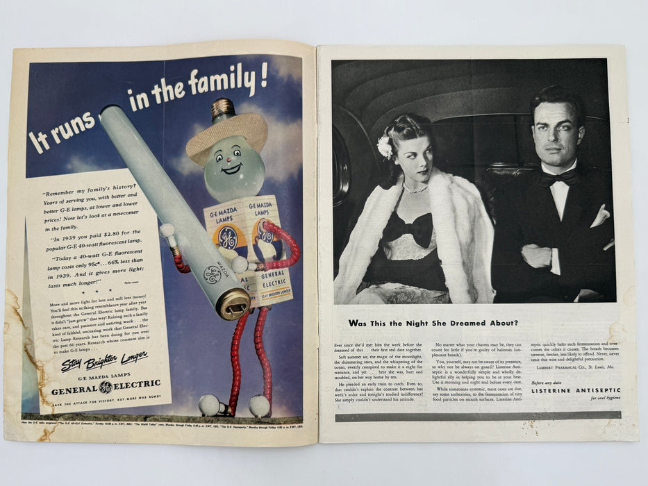 Look Magazine from June 1945 - Case History of an Alcoholic Recovery Collectibles