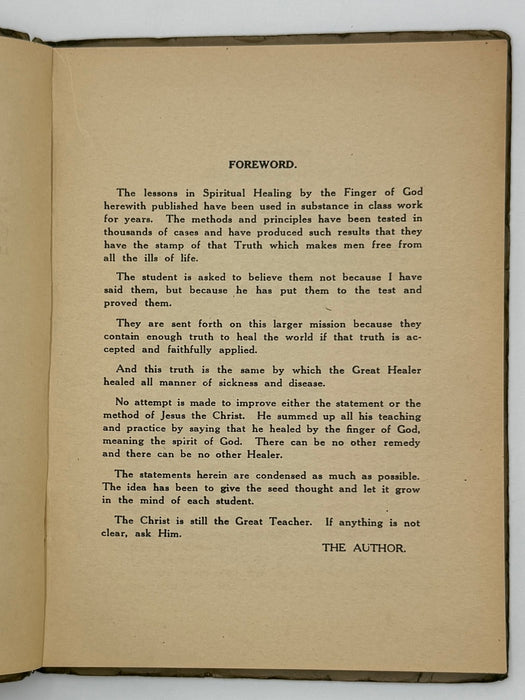 The Finger of God by Thomas Parker Boyd — 1920
