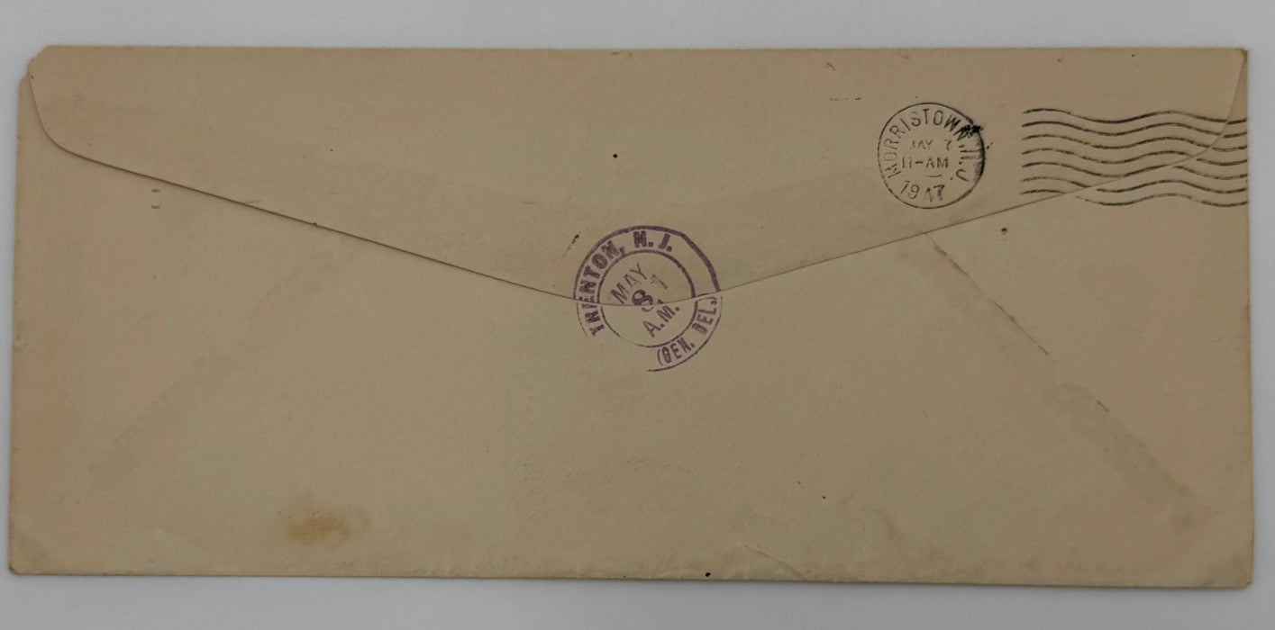 1947 Letter from Hank Parkhurst to Clarence Snyder