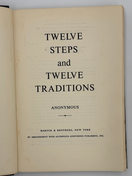 Harpers 2nd Printing - 12 Steps and 12 Traditions Recovery Collectibles