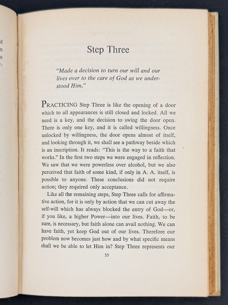 Twelve Steps and Twelve Traditions — First Printing (1953) Harper & Brothers Edition — Original Dust Jacket