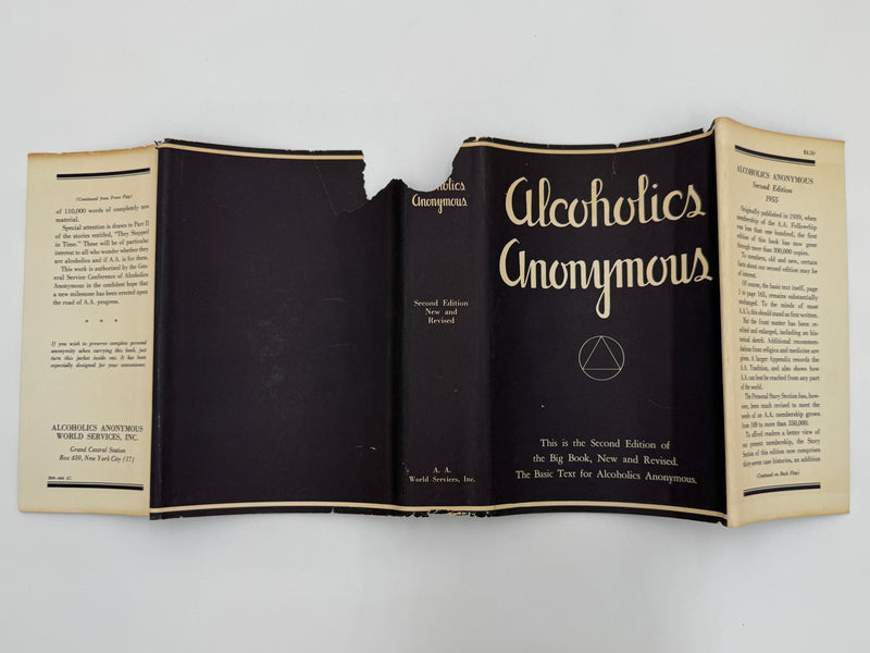 Alcoholics Anonymous Second Edition 8th Printing from 1966 - ODJ