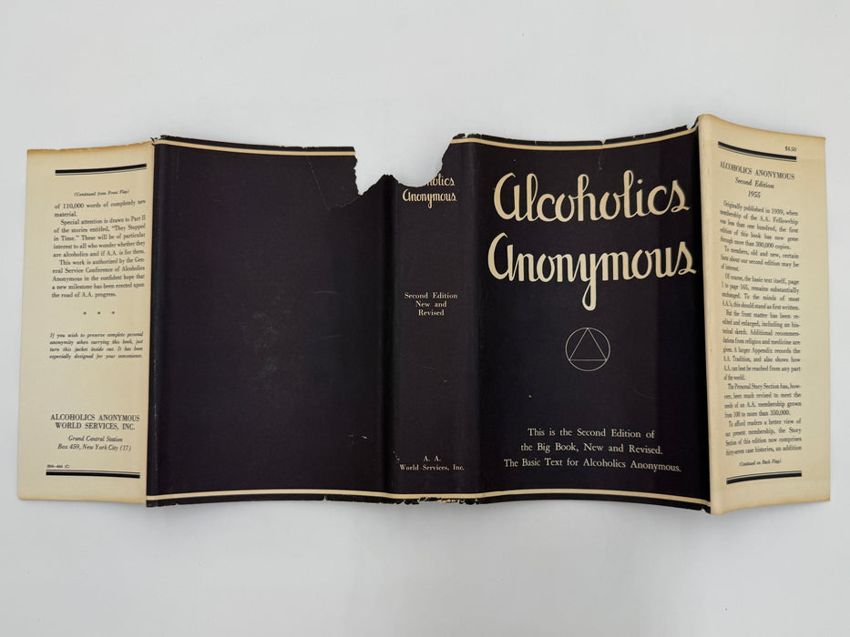 Alcoholics Anonymous Second Edition 8th Printing from 1966 - ODJ