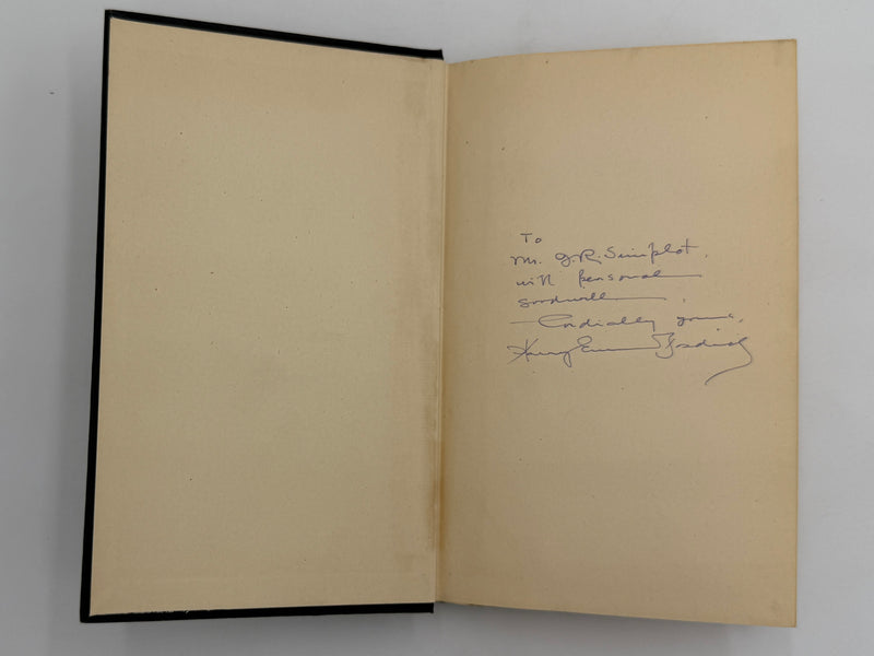 Signed - A Great Time To Be Alive by Harry Emerson Fosdick