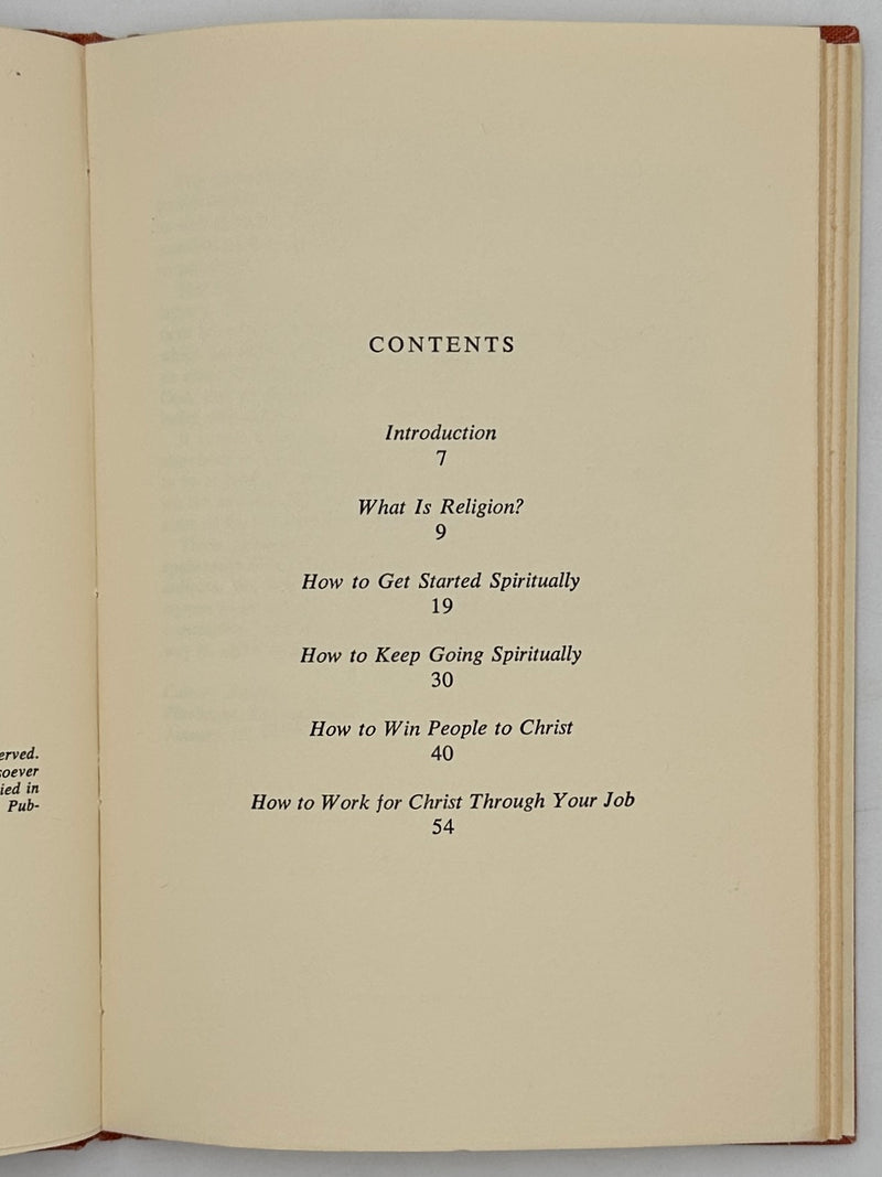 The Experiment of Faith by Samuel M. Shoemaker from 1957 with ODJ