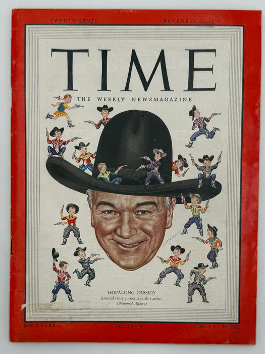 Time Magazine – November 27, 1950 Featuring the Death Notice of Dr. Bob Smith