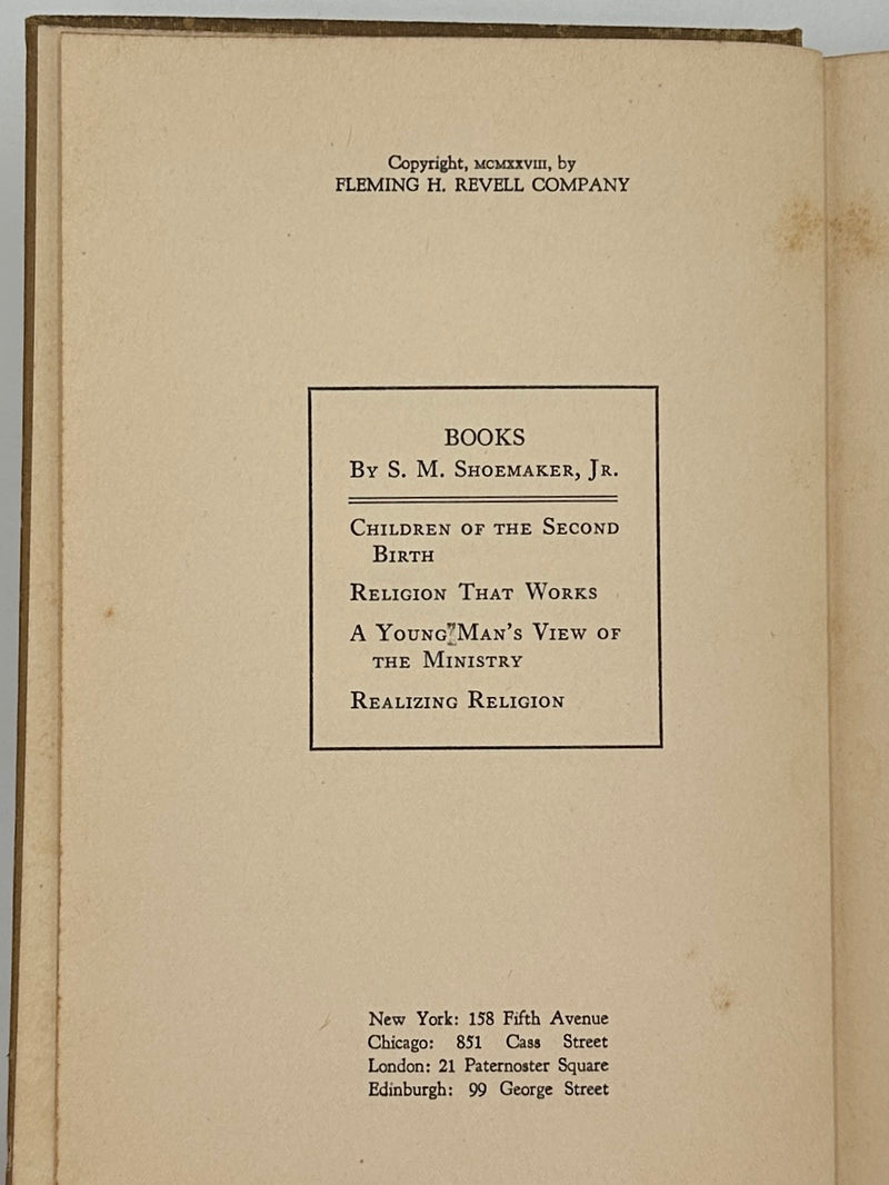 Religion That Works by Samuel M. Shoemaker