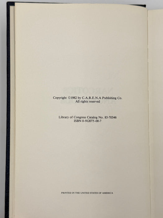 Narcotics Anonymous Second Edition from 1982