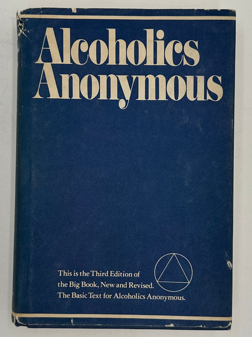 Alcoholics Anonymous 3rd Edition 3rd Printing from 1977 - ODJ Recovery Collectibles