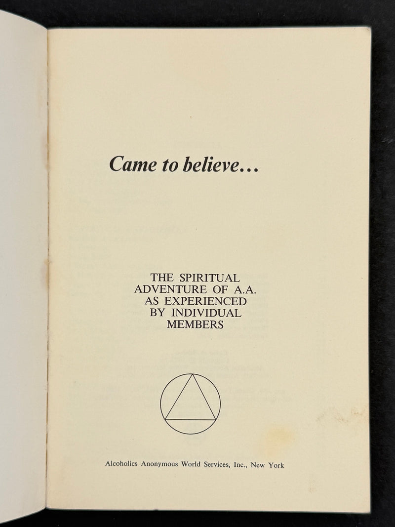 Alcoholics Anonymous Conference-Approved Favorites — Three-Book Collection