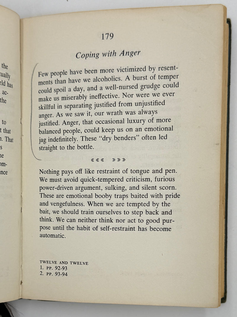 The AA Way of Life - First Printing from 1967