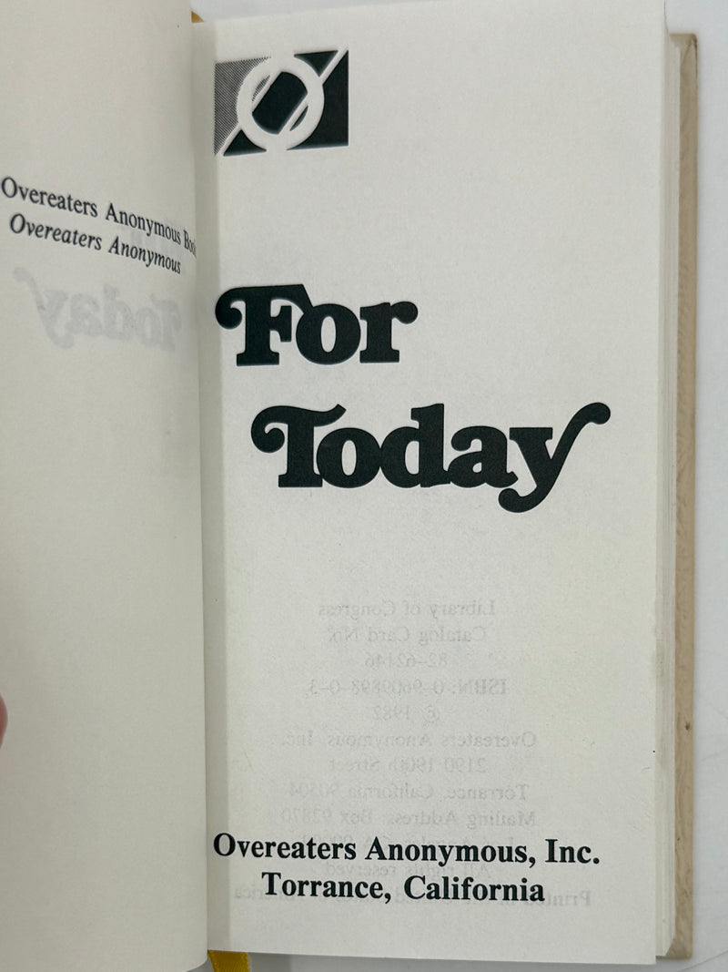 Overeaters Anonymous Book Set