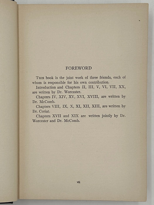 Religion and Medicine by Elwood Worcester - Seventh Printing 1908 Recovery Collectibles