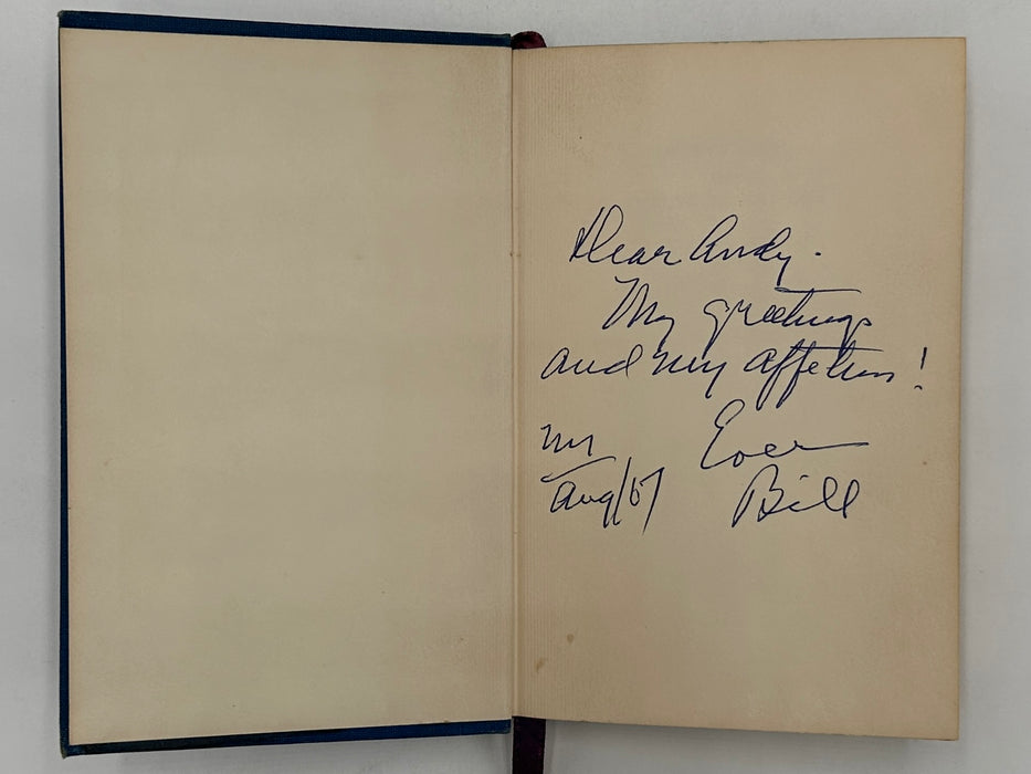 Signed by Bill W. - Twelve Steps and Twelve Traditions - First Small Hardback Printing - 1965 West Coast Collection
