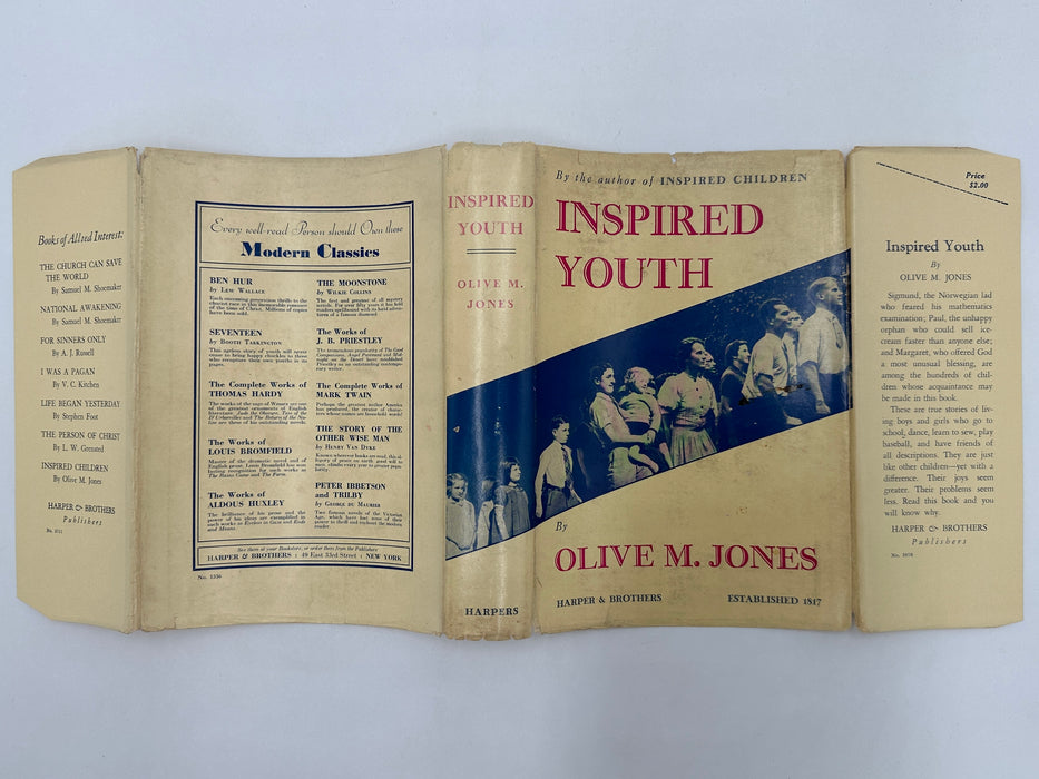 Inspired Youth by Olive M. Jones - Second Edition from 1938 West Coast Collection