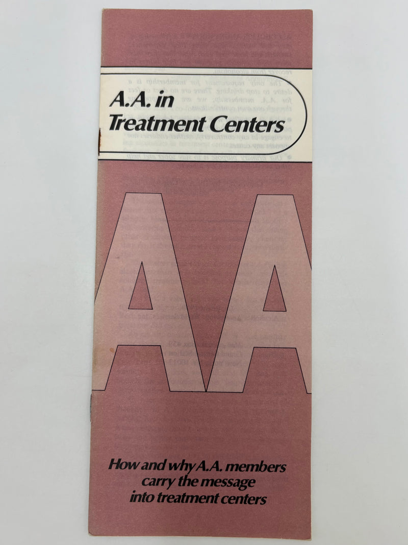 A.A. In Treatment Centers - 1980