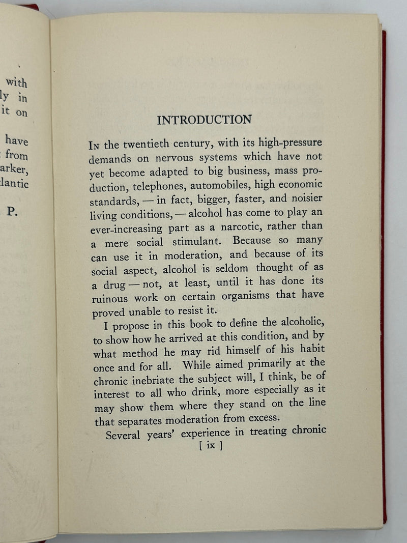 The Common Sense of Drinking by Richard R. Peabody from 1941 - RDJ