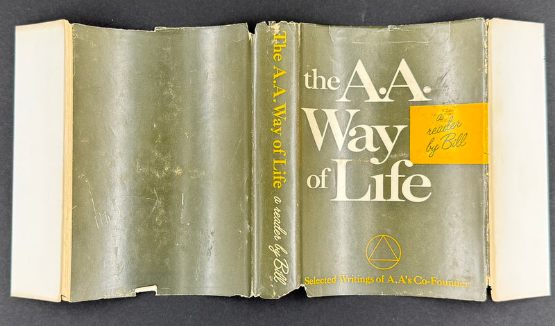 The A.A. Way of Life — Bill W. — 1967 First Printing with Original Dust Jacket