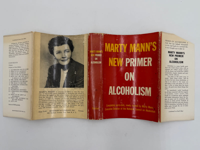 Marty Mann’s New Primer on Alcoholism - First Printing from 1958
