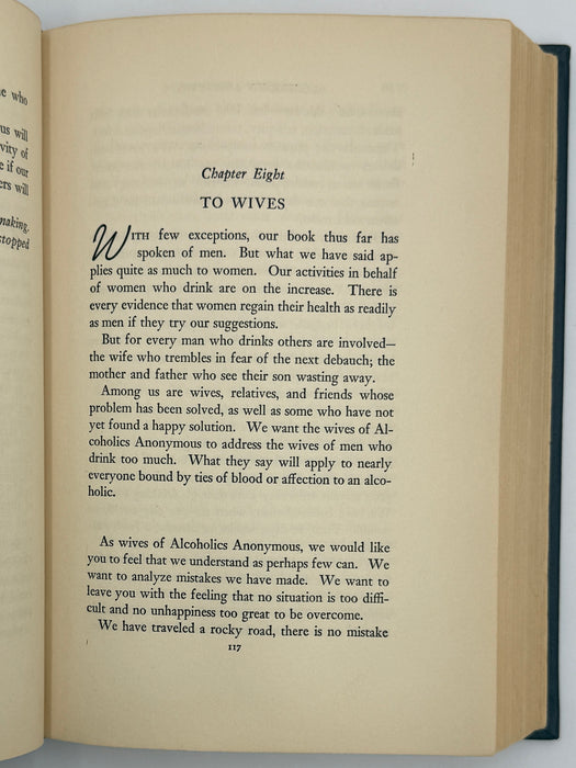 Alcoholics Anonymous Big Book First Edition 2nd Printing from 1941