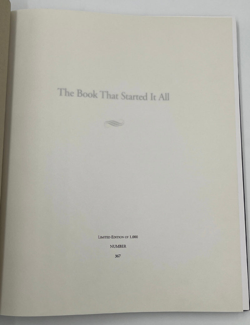 The Book That Started It All — Original Working Manuscript of Alcoholics Anonymous — Limited Edition of 1,000 — Sealed
