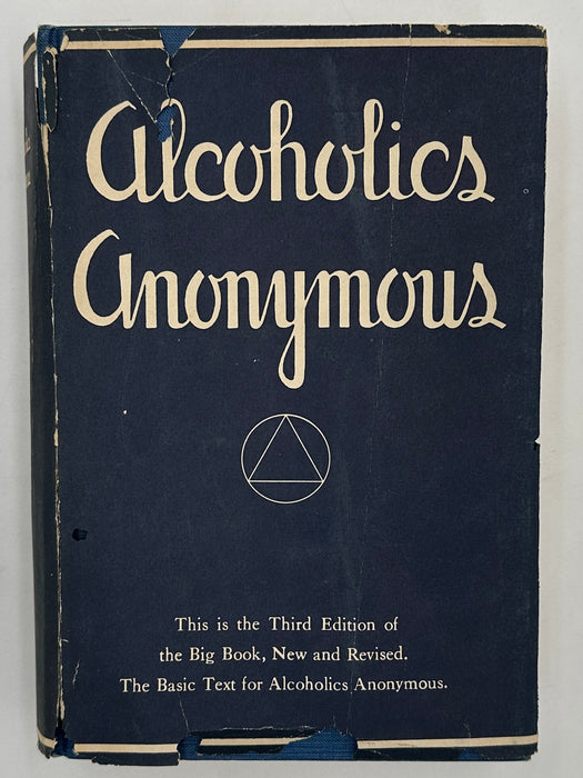 Alcoholics Anonymous Second Edition 3rd Printing from 1959 with ODJ