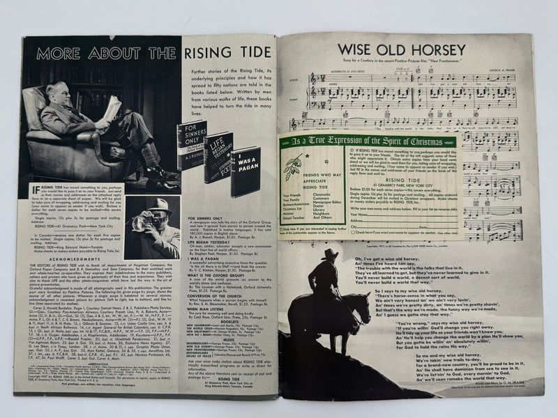 Rising Tide from 1937 - Oxford Group