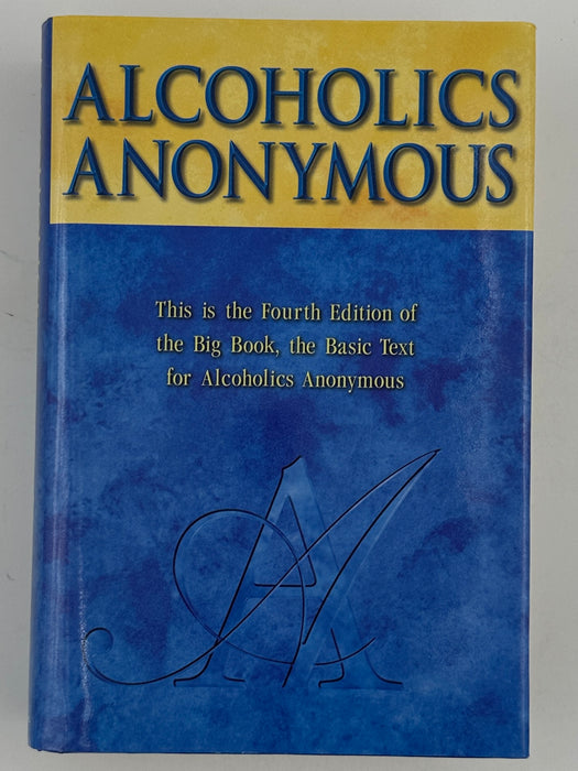 Alcoholics Anonymous 4th Edition 1st Printing 2001 - ODJ Recovery Collectibles